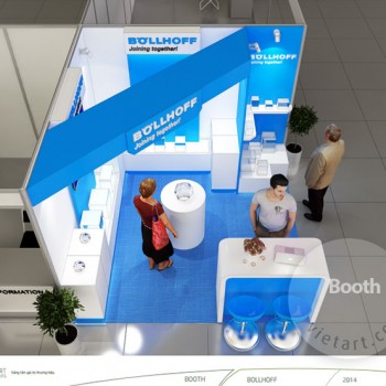 Gian Hàng Triển Lãm BollHoff 2014 – Kích Thước 3x3m