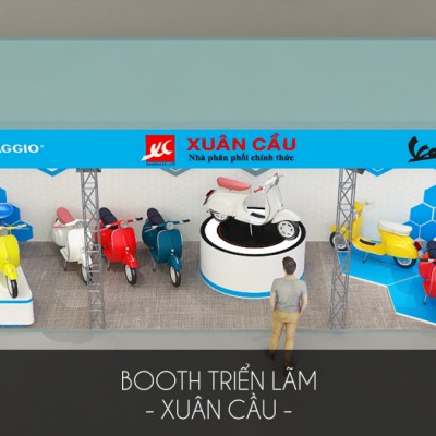 Thiết kế gian hàng triển lãm Xuân Cầu 3