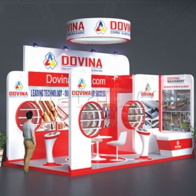 Gian hàng hội chợ triển lãm Dovina
