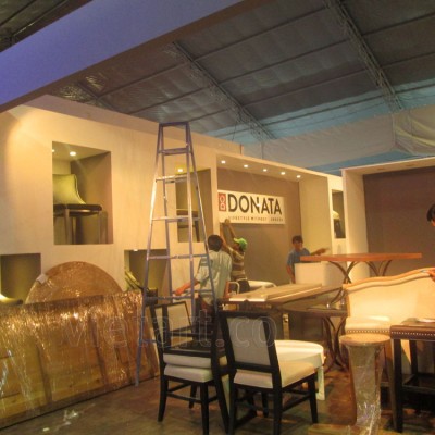 Thi công gian hàng 18x12m