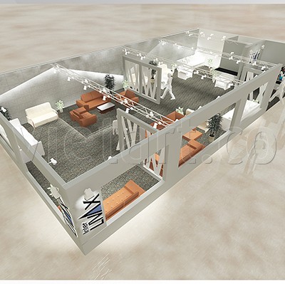 Hình ảnh gian hàng triển lãm Livax 1