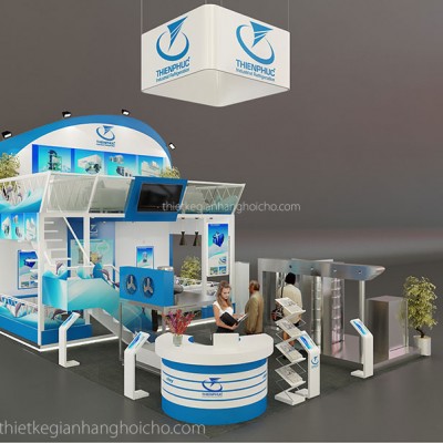 Thiết kế gian hàng triển lãm Thiên Phúc 1