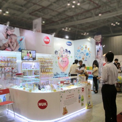 Thi công gian hàng hội chợ triển lãm Lê Phan 2