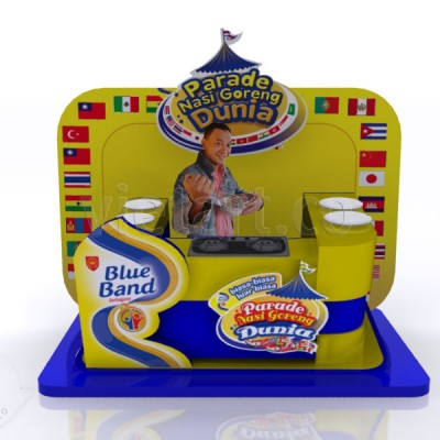 Mẫu booth bán hàng cực chất