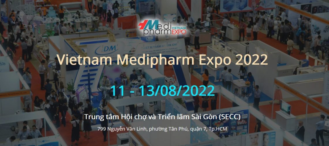 Triển lãm thiết bị y tế Medipharm Expo 2022 tại Hồ Chí Minh