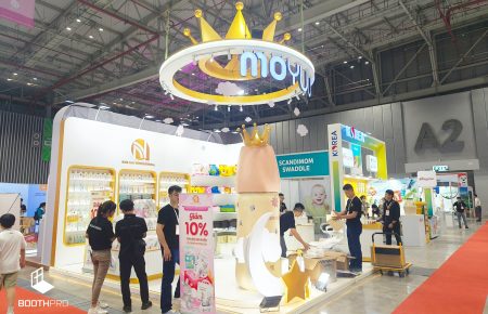 DỊCH VỤ THIẾT KẾ THI CÔNG GIAN HÀNG MOYUUM