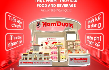 Kinh Nghiệm Thiết Kế Và Thi Công Gian Hàng Booth Cho Ngành Thực Phẩm, Thủy Sản, F&B