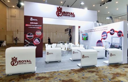 THIẾT KẾ THI CÔNG GIAN HÀNG TRIỂN LÃM NHA KHOA – ROYAL