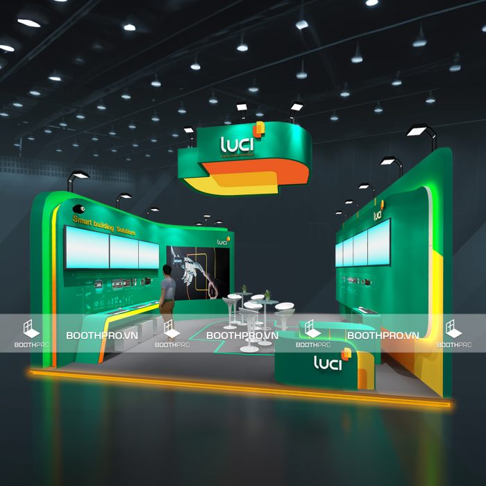🔟 TOP 10 XU THẾ THIẾT KẾ – THI CÔNG GIAN HÀNG TRIỂN LÃM SMART CITY 2025