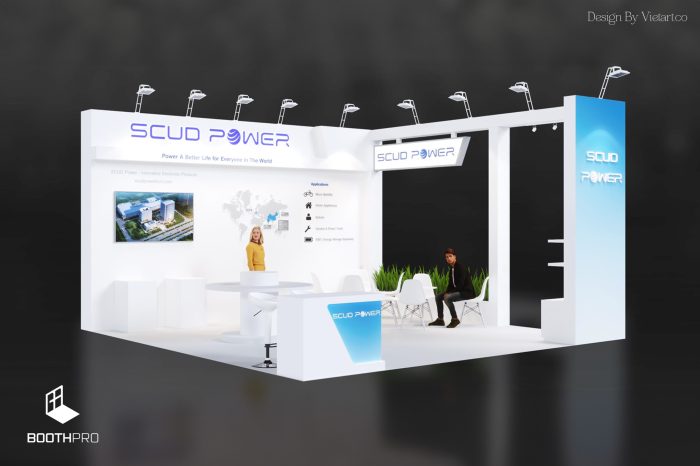 Thiết kế gian hàng Tối Ưu