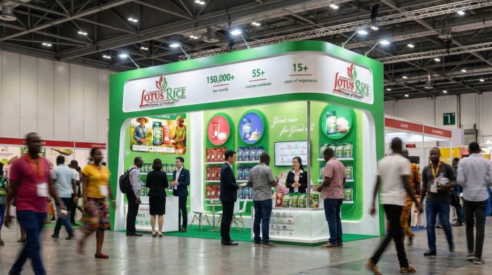 Những booth F&B tại hội chợ: khi thương hiệu được tạo thành trải nghiệm