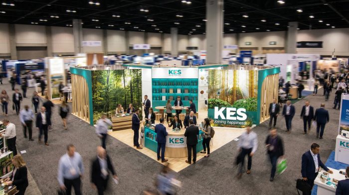 Những mẫu thiết kế gian hàng hội chợ triển lãm đẹp, nổi bật: cách chọn đúng để đông khách và tối ưu chi phí